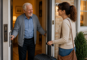 Persönliche Betreuung eines Seniors im eigenen Zuhause
